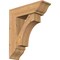 Ekena Millwork Westlake Traditional Smooth Bracket w/ Offset Brace, Western Red Cedar, 7 1/2"W x 24"D x 28"H BKT0806X24X28WTL01SWR - alternate 1